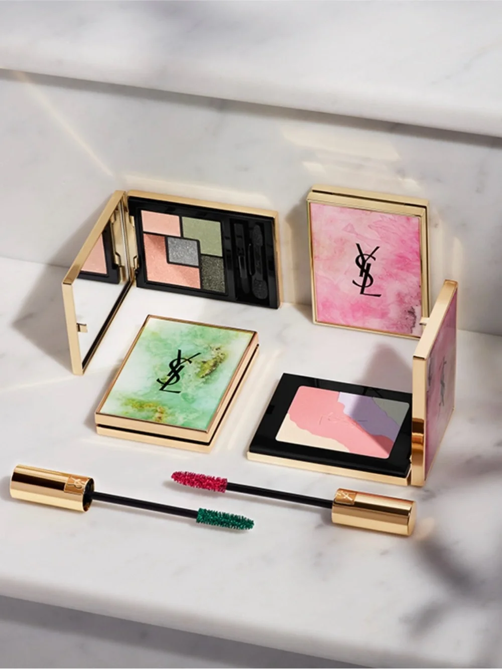 BNIB YSL Beauty Limited Edition Couture Palette - Indie Jaspe 2016 Boho Stones